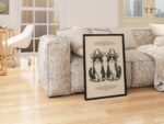 Cowboy Cats Print