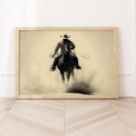 Cowboy Rodeo Wall Art