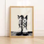 Cowgirl Boots Print