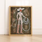 Cowgirl Western Art Print