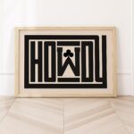 Howdy Farmhouse Western Print