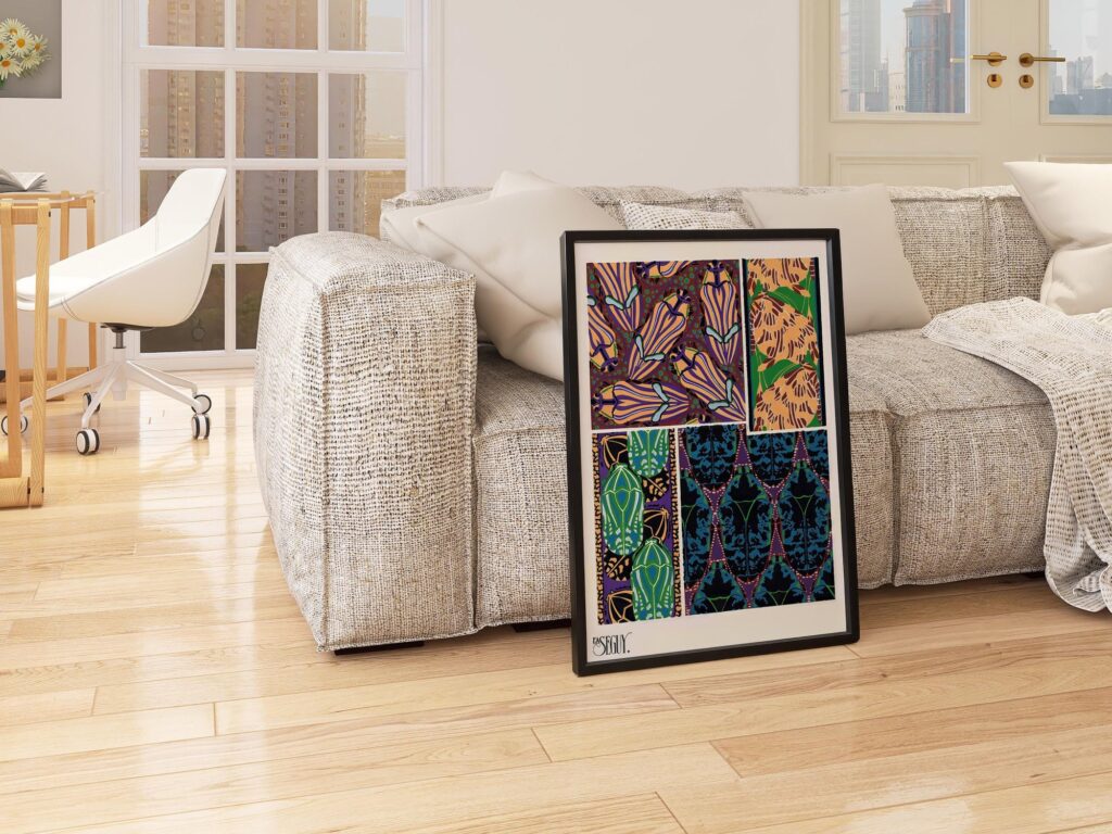Insect Retro Entomology Art Print