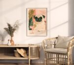 La Dolce Vita Pug Print