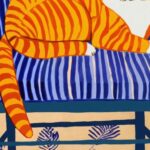 Orange Tabby Cat Print