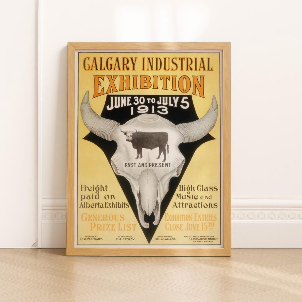 Rodeo Vintage Exhibition Poster