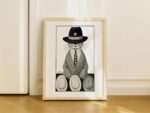 Sheriff Cat Print