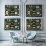 William Morris Bumblebee Print